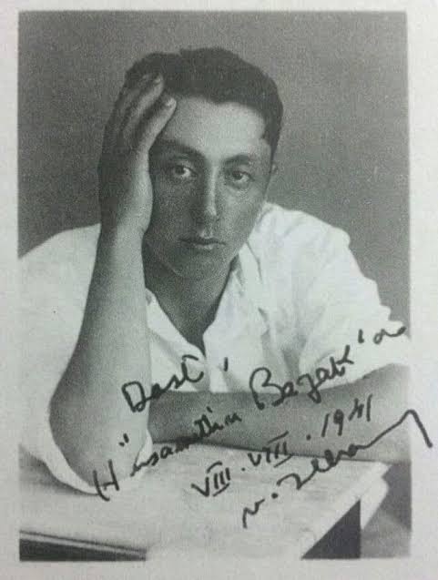 İlhan Berk.
Sene belli.
1941.