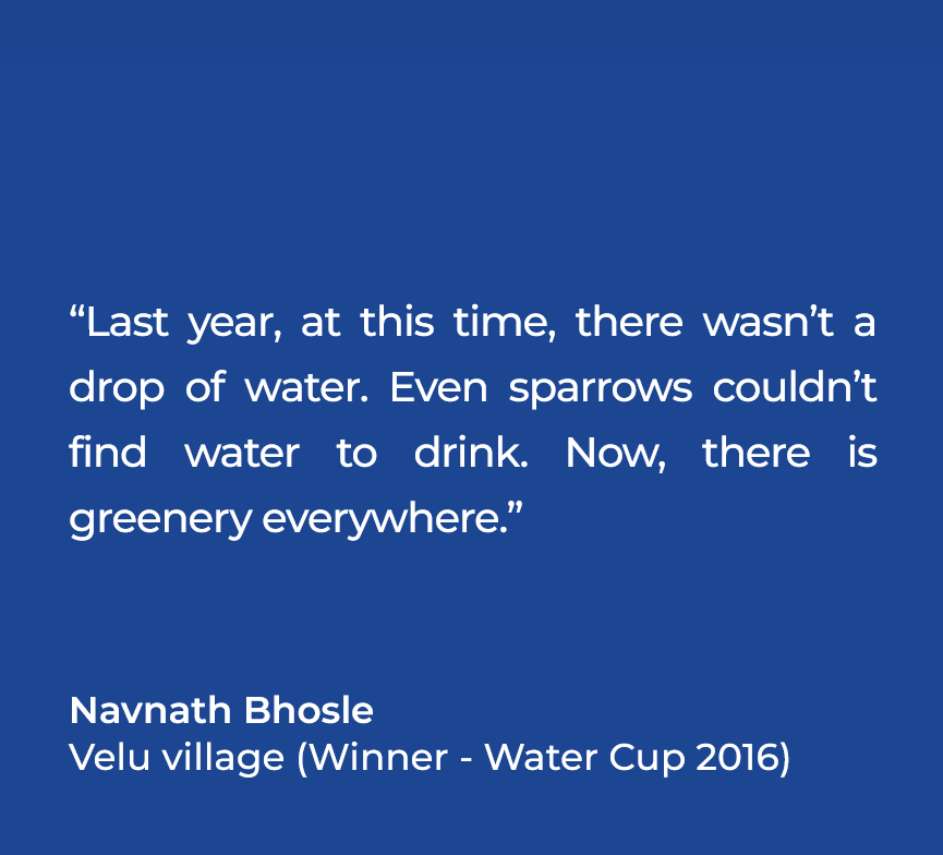 apapa1001's tweet photo. " Last year, 
at this time,
there wasn't a drop of water.
Even sparrows couldn't find water to drink.
Now, there is greenery everywhere. "

The Battle Against Drought | Satyamev Jayate Water Cup 2016 | Paani Foundation

https://t.co/ECxjY5RZPh

#Together https://t.co/92oQD3e5NG