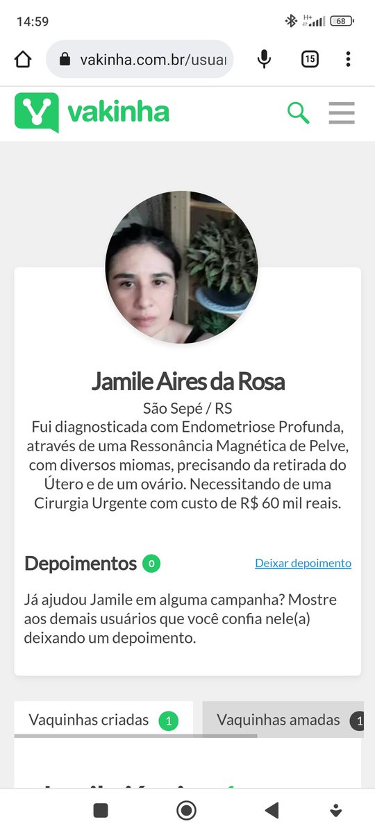 Elli_Becker_'s tweet photo. Olá gente Vim aqui através desta rede para pedir sua ajuda com uma contribuição para minha prima Jamile.Ela está para fazer uma cirurgia que o valor e bem alto e está sem condições.Caso dela é grave.
Se poderem nos ajudar com qualquer valor ou compartilhando agradecemos muito ❤️ https://t.co/nLCOTSj6n4