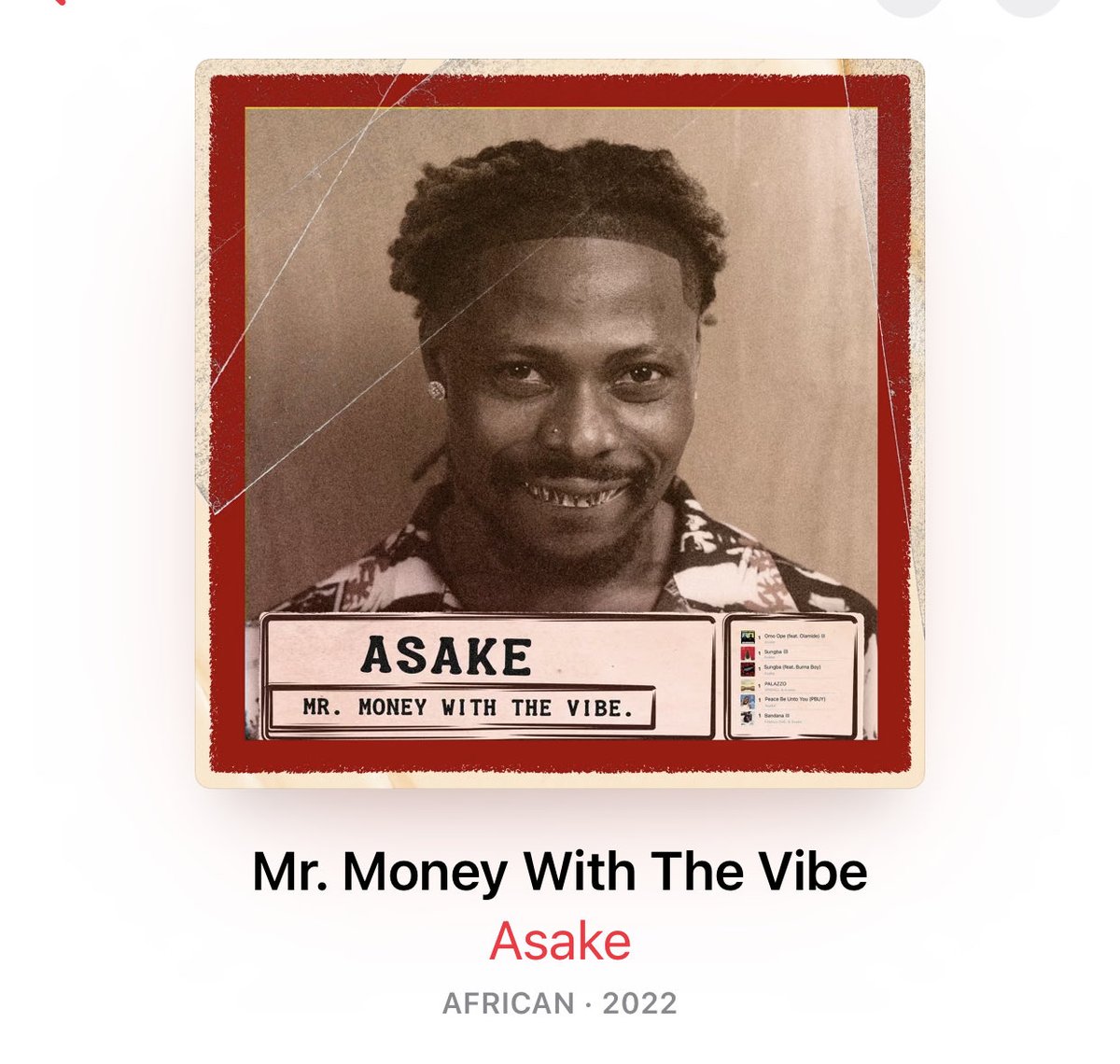 KemiMDRad's tweet photo. This album by โฆ@asakemusikโฉ is powering all my work/presentations this weekend. #Continuousreplay ๐๐ณ๐ฌ Afrobeats https://t.co/wYdvJcmXtq