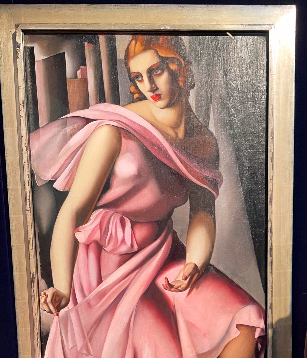 Stunning #TamaradeLempicka @Sothebys today 🙌🏻 🎀