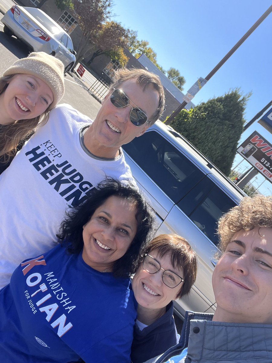Great day to canvas and get registered to vote! Thank you ODP - for organizing!