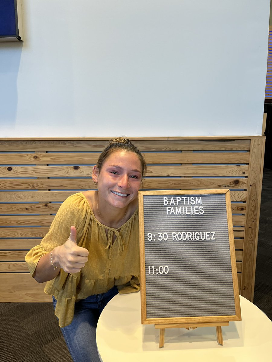 WMCAREYsoftball's tweet photo. Thanks to Venture Church for having us today. We not only heard a great message but we also got to witness our Rachel Rodriguez get baptized #biggerthansoftball @rachrodriguez8 https://t.co/FzlL6D3Px6