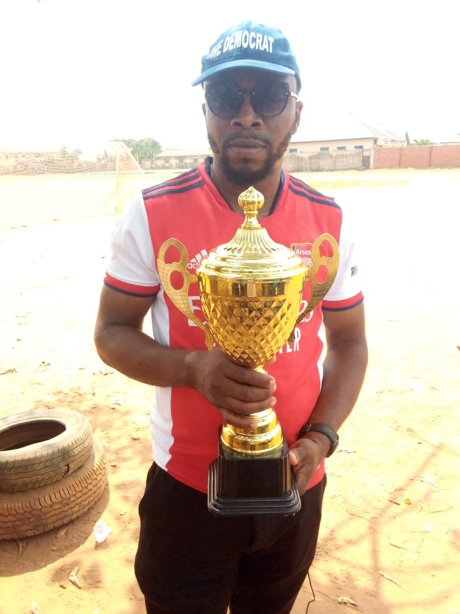 AncyMogul's tweet photo. We are bringing the Title 🏆 to London. 
Champion 🥰😍😍. London Gunners. https://t.co/83oHU485H6