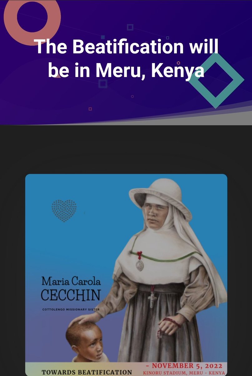mwongelaf's tweet photo. The journey to #SaintHood
.... #Catholic
#CatholicNews #CatholicTweeter @catholicEW @CJPDKENYA @cuea_official @cuea_official @Cottolengo @StandardKenya https://t.co/NqGj997aMs https://t.co/zx122iddJU