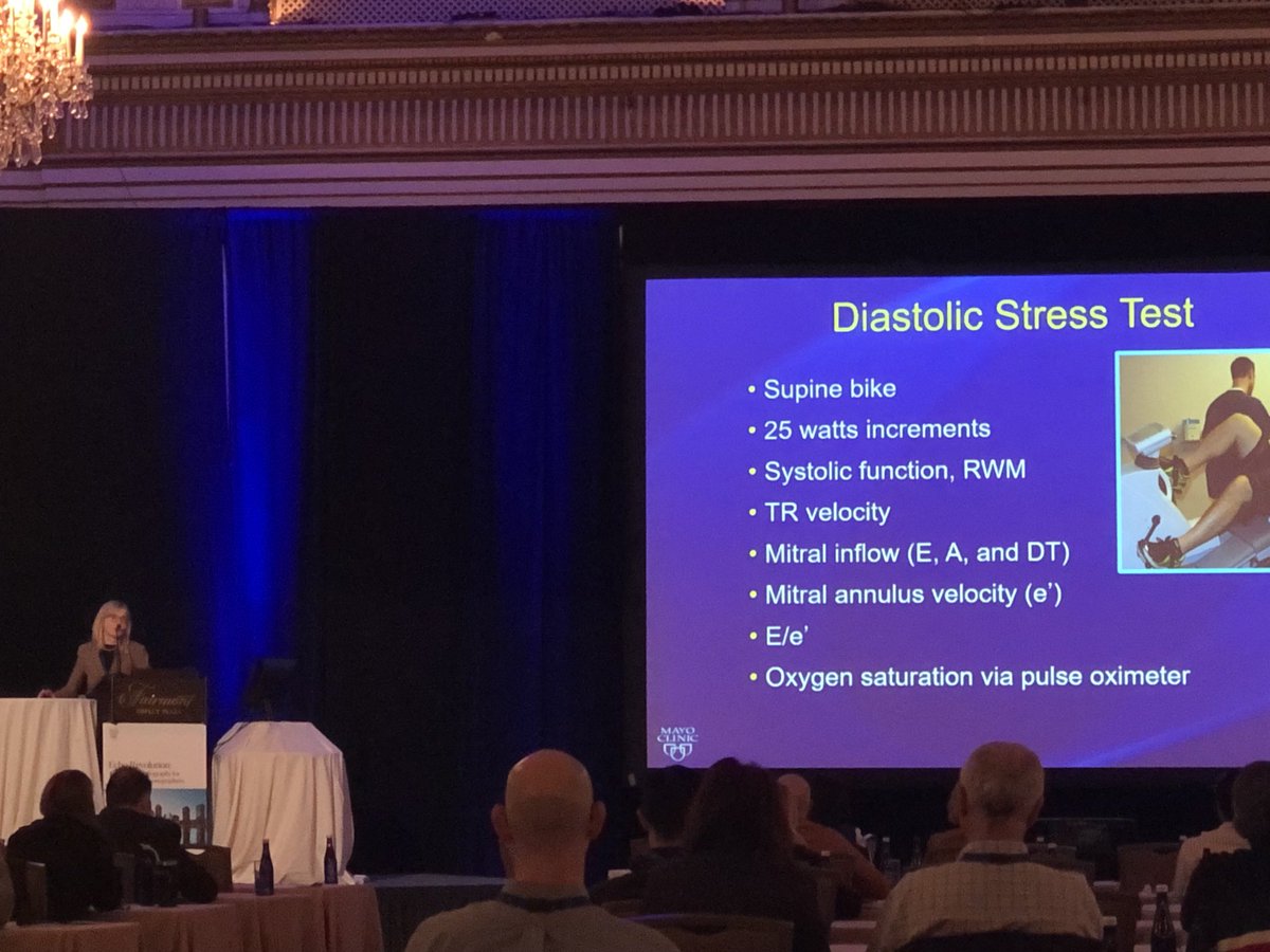 RMankadMD's tweet photo. Keys to diastolic stress testing by @pattypellikka . Important information in that dyspneic patient @MDMankad @garvankane @SorinVPislaru @MayoClinicCV #echorevolution https://t.co/8TgdFsmH43