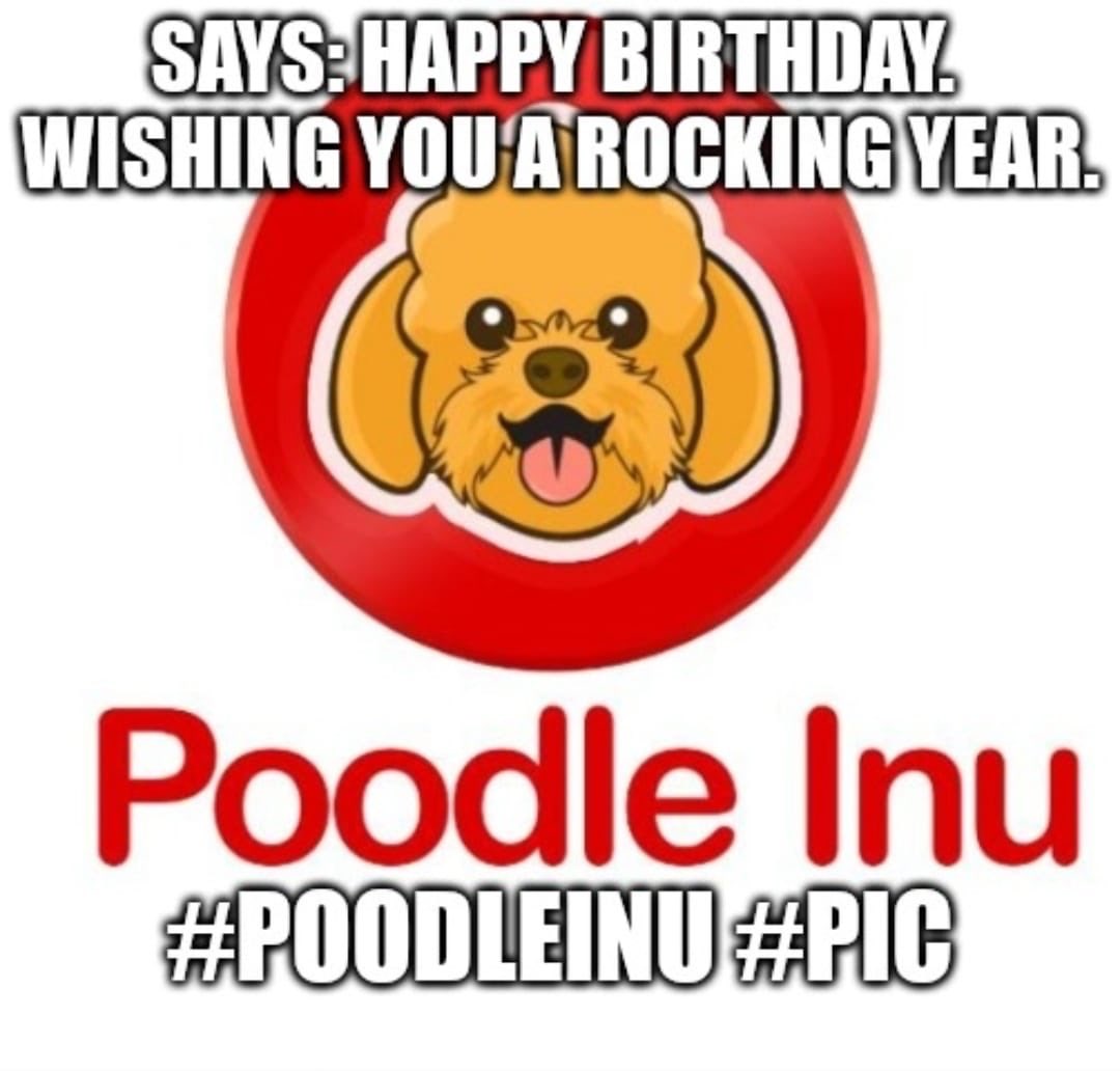 tonfaanthony's tweet photo. 10,000,000,000 $PIC BURN π₯ π₯ π₯
Hello Poodle Inu Coin Army, we are pleased to announce that our contract to buy back 10% of our total supply has just been triggered, and the tokens purchased have just been burned, reducing our total supply.
#poodleinucoin @JoeJerry777 https://t.co/iOdSZOLB16