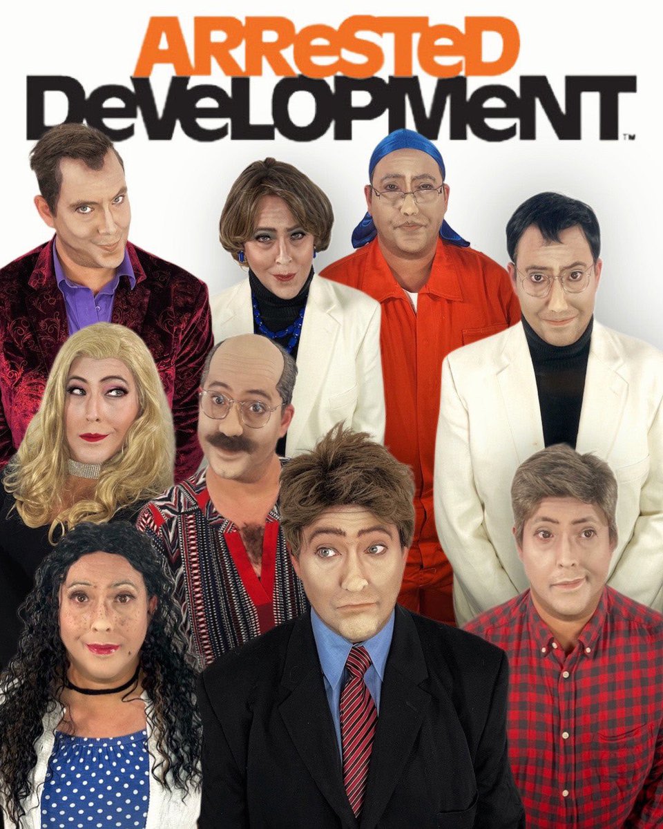 RobOnTheRun's tweet image. Now, the story of one guy, 9 characters and 17 hours to bring them all together… it’s #ArrestedDevelopment 

#unlockthecreative
