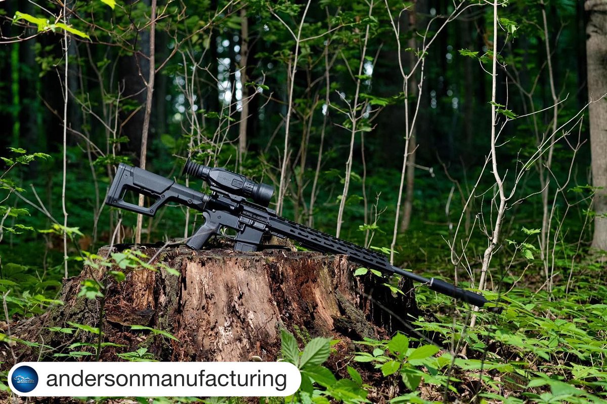 Sightmark's tweet photo. Predator hunting day or night, let's go!
. 
#Repost @andersonmanufacturing 
.
 #Sightmark #MakeYourMark #AndersonManufacturing #PrecisionSeries #AmericanMade #PredatorHunting #precision https://t.co/HNntPlM7oZ