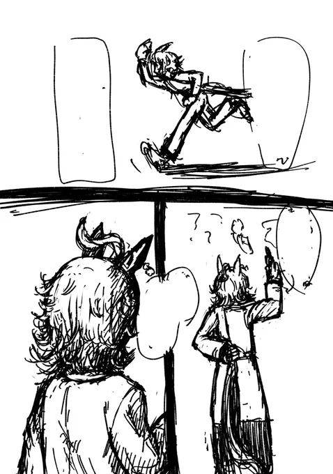 描いてる中 