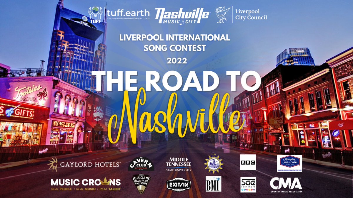 LIVE NOW! we're proud to be hosting the top 10 finalists from The Road to Nashville: Liverpool International Song Contest! WATCH HERE --> facebook.com/musiccrowns