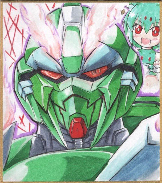 #このタグをみた人はド正面イラストを貼るミニ色紙で描くのがメインなのでサイズ感的にも正面イラスト多いのですd(*'∀`*) 