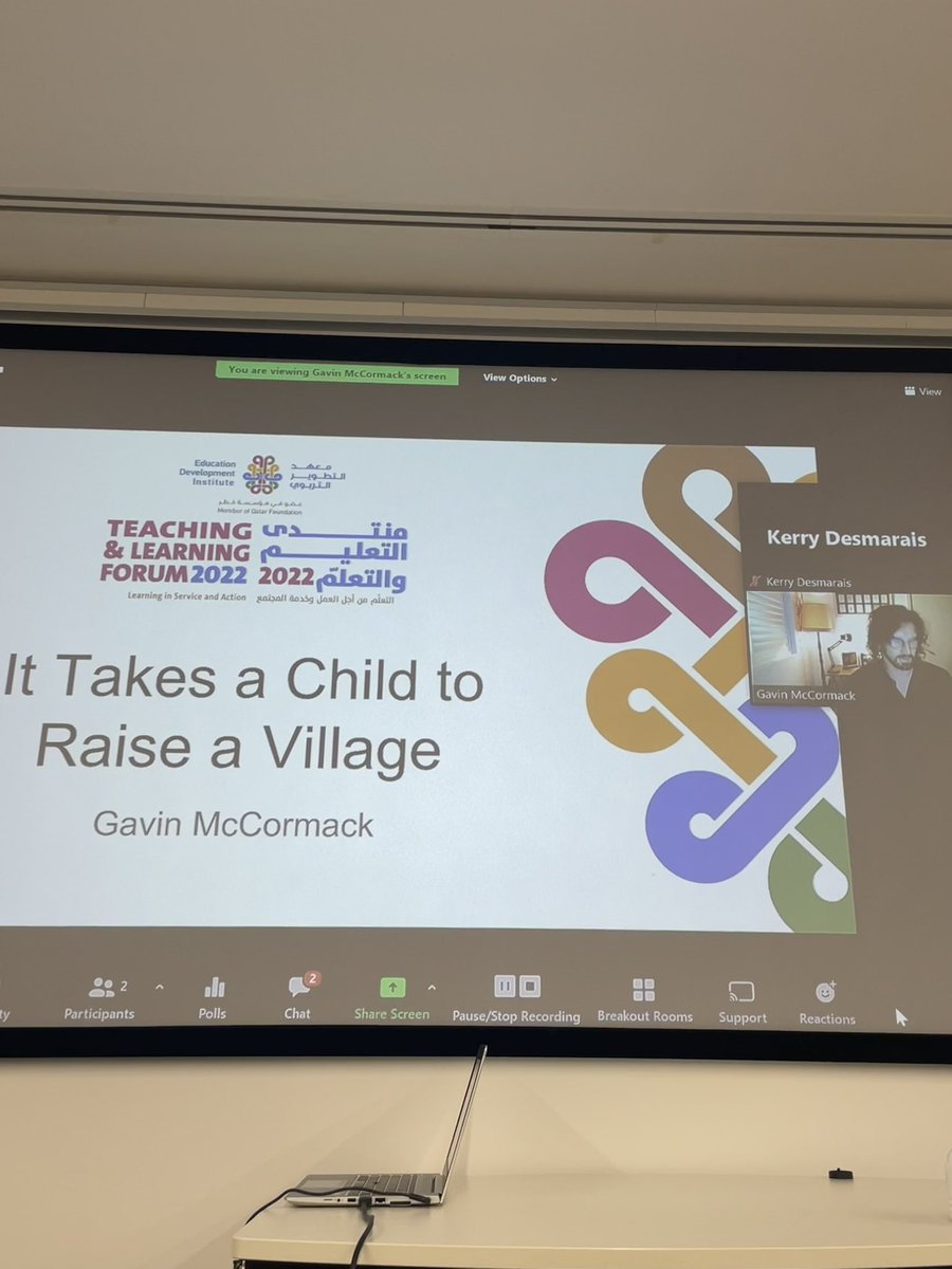 RCunningham82's tweet photo. Such a great start to the week! The @EDI_QF #TeachingAndLearningForum - front row seats for great keynote sessions with Gavin Mc Cormack ‘empowering our students to be today’s learners for tomorrow’s world’ & @cbkaye discussing ‘why service learning matters’! @QF #servicelearning https://t.co/Z4Gjf4GcRT