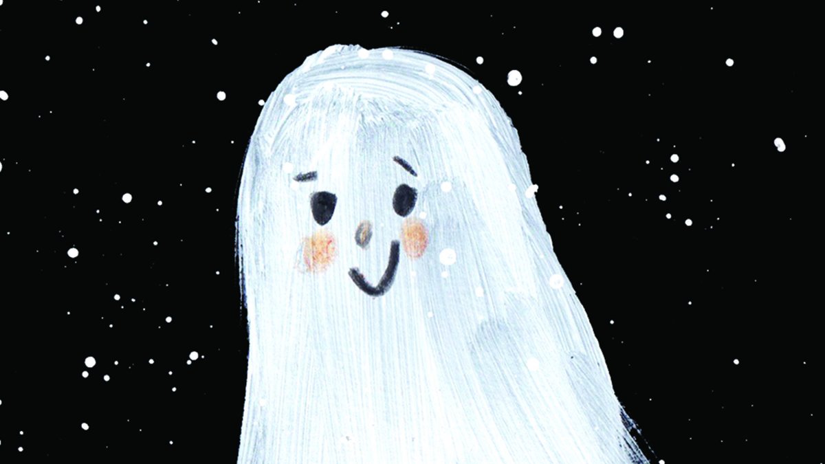 Feeling spooky? Let's paint some Halloween ghosts! julietthomasdoodles.com/blog-1/feeling… 
 #halloween #art #ghosts #Halloweenart #illustration