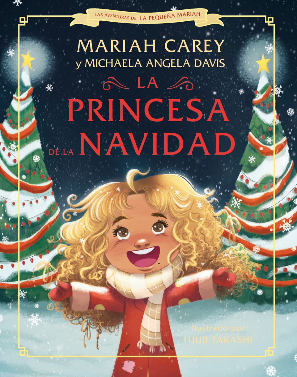 mundomariahcom's tweet photo. ¡Reserva ya LA PRINCESA DE LA NAVIDAD!
https://t.co/0vnsmZDnJF
##QueenOfChristmas #EdicionesCamelot #LaPrincesaDeLaNavidad #mariahcarey https://t.co/IWuivl75bE