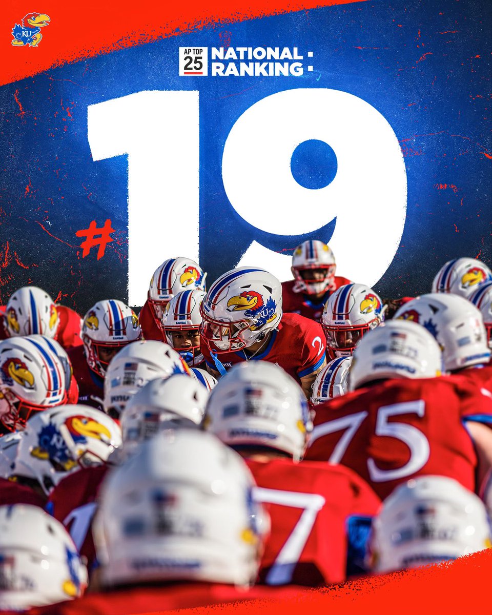 #19 team in America in the AP Poll