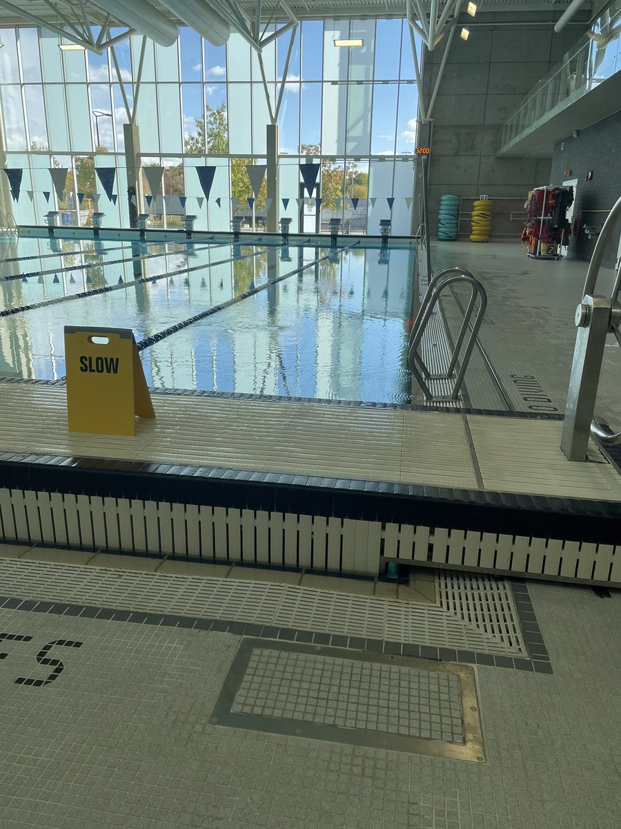 It’s been TOO long. Felt great to have clear water &amp; to follow a very familiar black line again. First official practice since the pandemic closures began✅🏊🏻‍♀️