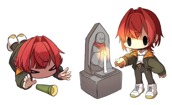 アンジュの夜廻配信めっちゃ楽しみにしてた～!!!嬉し～!!!  #絵ンジュ 