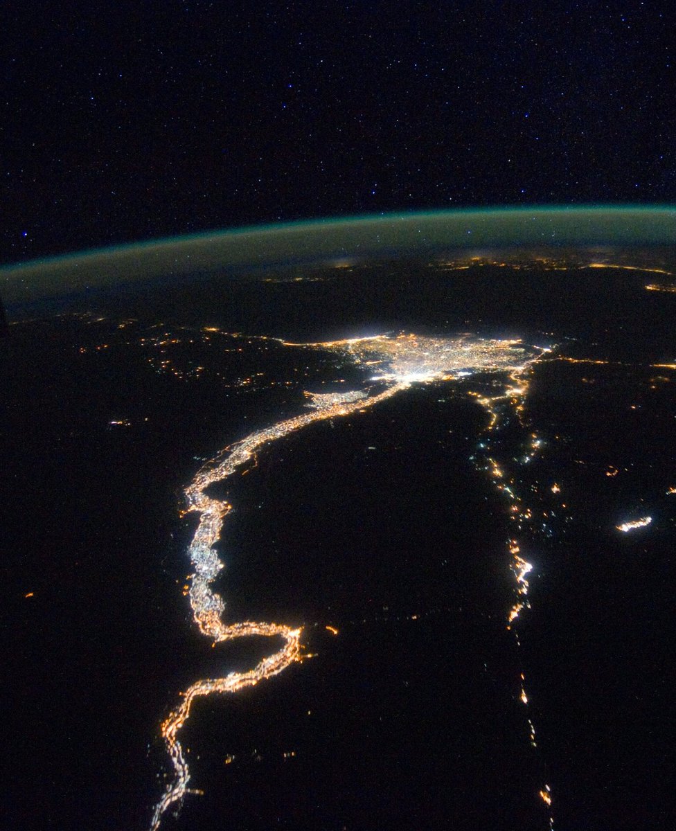 Nile River from space!