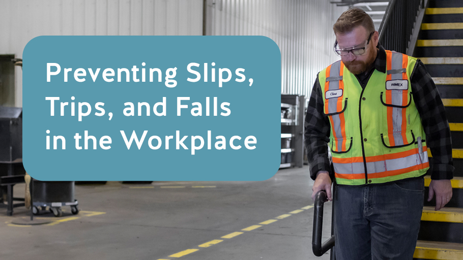 WorkSafeBC on Twitter "Slips, trips, and falls put workers at risk of