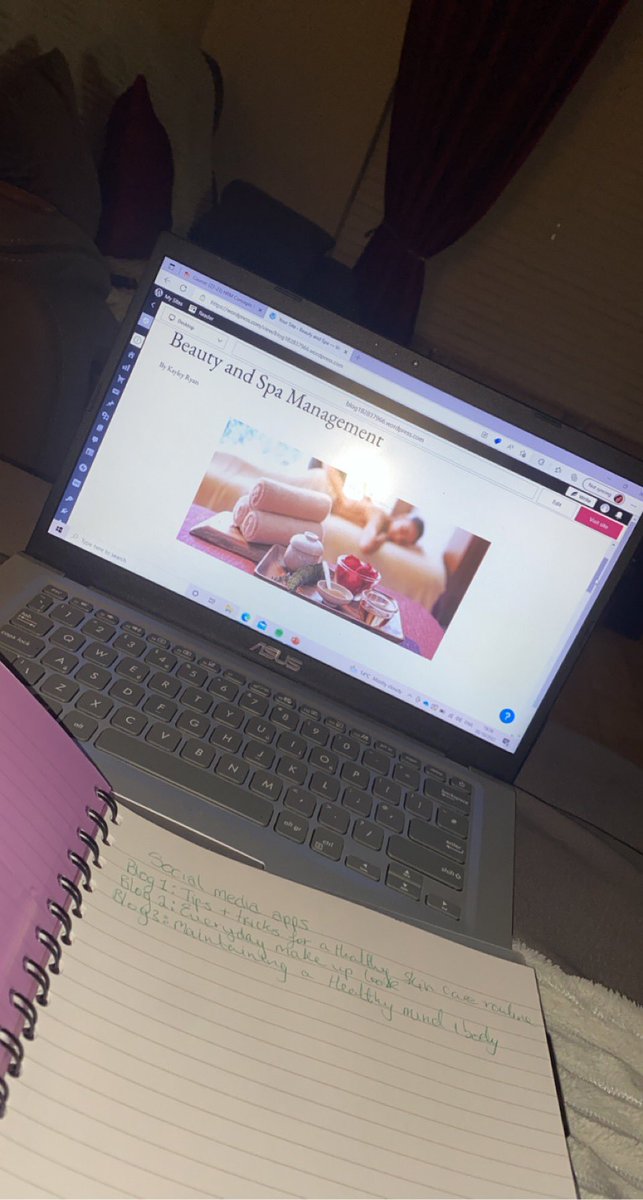 KayleyRyan9's tweet photo. Can’t wait to post the rest of my blogs just adding a few touch ups 📝@TUS_Midwest #beautyspa @MajellaGolden https://t.co/r0LuFsHQ7C