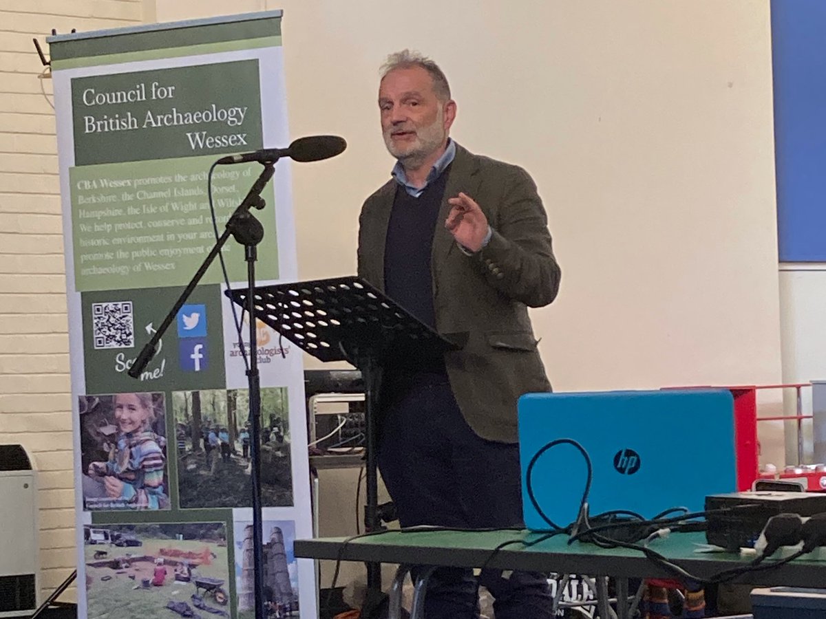 The last speakers from yesterday’s conference <a href="/richardhosgood/">Richard Osgood</a> @RedfernNeil session chaired by <a href="/Archaemedia/">Julian Richards</a> A great day had by all! <a href="/archaeologyuk/">ArchaeologyUK</a>