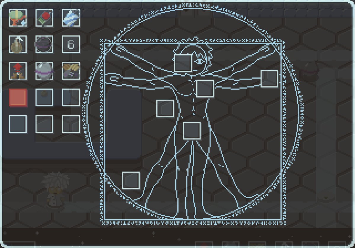 Vitruvian Esereth #anatomy #screenshotsaturday #Renaissance
