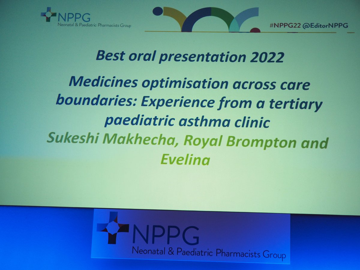 NPPG (@editornppg) on Twitter photo Congratulations to <a href="/SukeshiMakhecha/">Sukeshi Makhecha</a> for best oral presentation at #NPPG2002 for her presentation on ‘Medicines optimisation across care boundaries: experience from a tertiary paediatric asthma clinic’ Congratulations to <a href="/SukeshiMakhecha/">Sukeshi Makhecha</a> for best oral presentation at #NPPG2002 for her presentation on ‘Medicines optimisation across care boundaries: experience from a tertiary paediatric asthma clinic’