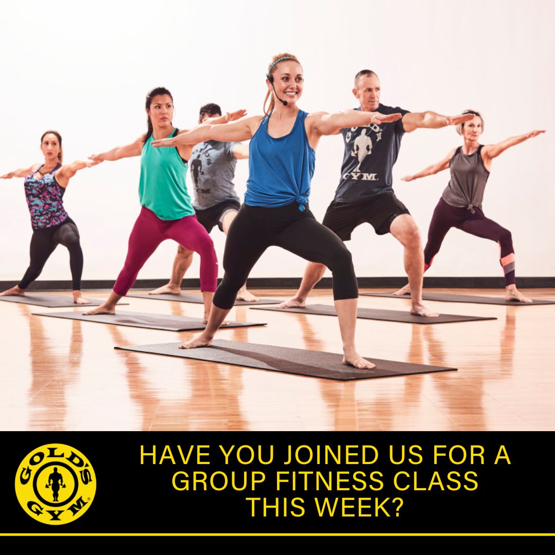 goldsgymbwnj's tweet photo. Have you joined us for a group fitness class this week?
#GoldsGym #HealthyLifestyle #GymMotivation #GoldsGymFitness
#WorkOutWithGoldsGym https://t.co/zdo9p8uSX7