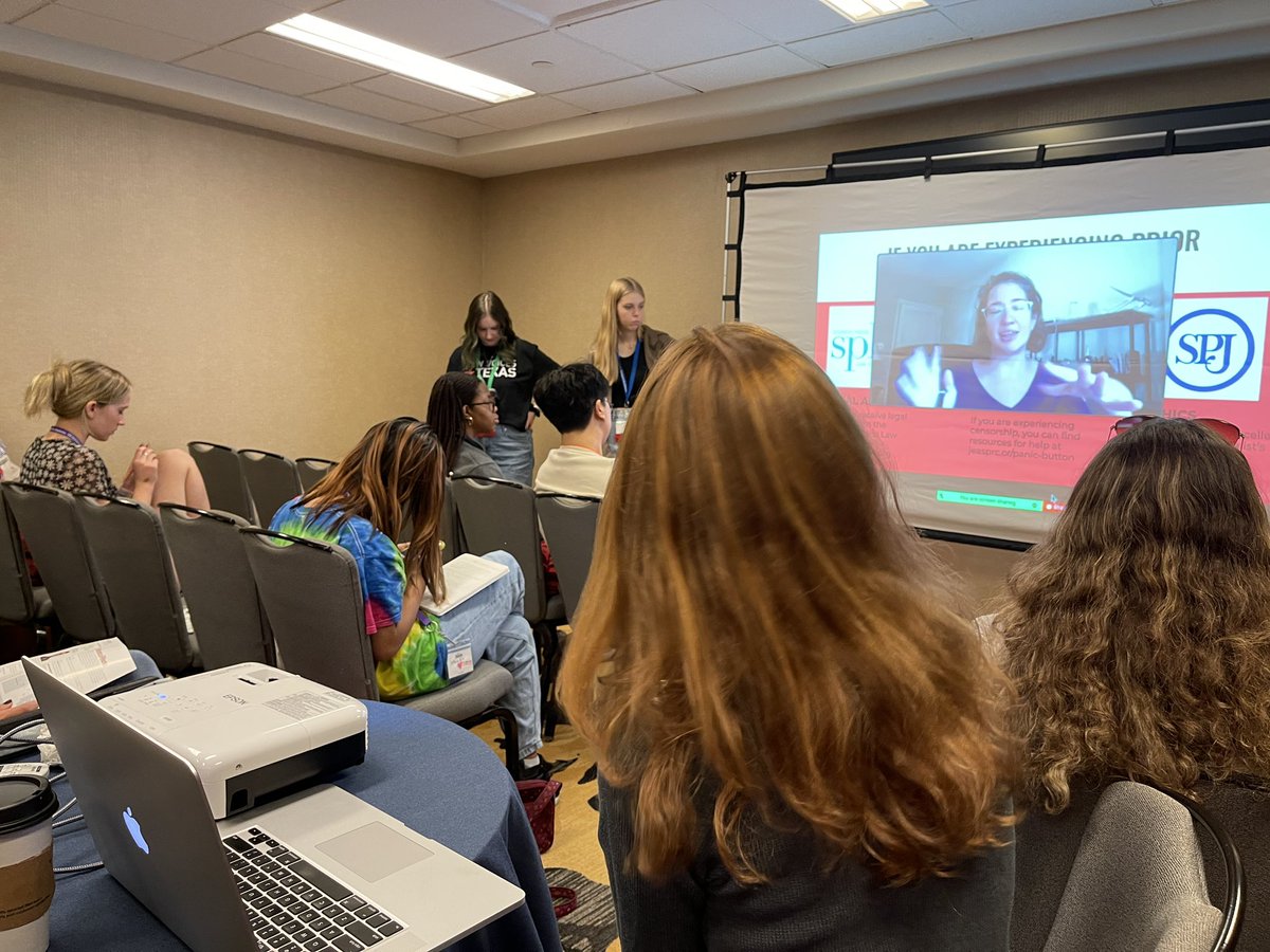 CareyAMcCarthy's tweet image. Proud of my editors Flora &amp;amp; Rachel for being amazing leaders. As @VoicesTexas Organization Specialists these young ladies are working to get a law passed guaranteeing Texas student journalists the same rights as pros. They presented at @TxAJE . @NISDComArts @CAHS_Media @NISD