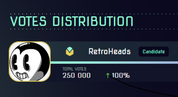We made it! RetroHeads holders are now able to earn passive staking rewards with the Cardano Lands platform. Head to our discord to learn more about this!