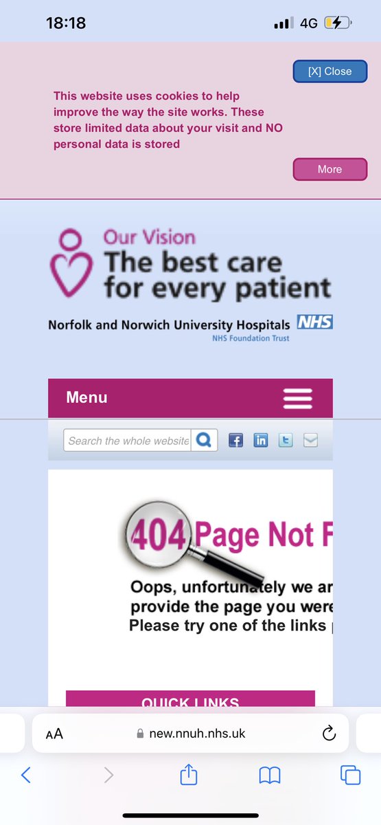 lusitrope's tweet photo. I walk past the Organ Donation advert at my trust and it’s final straw.
Norfolk is 96% white, the board is 100% white. The trust’s work force? 
Who knows. All WRES links go to a “404” page. 
Whatever the trust says about itself, ultimately, it does not feel inclusive. https://t.co/6awPhN27jp