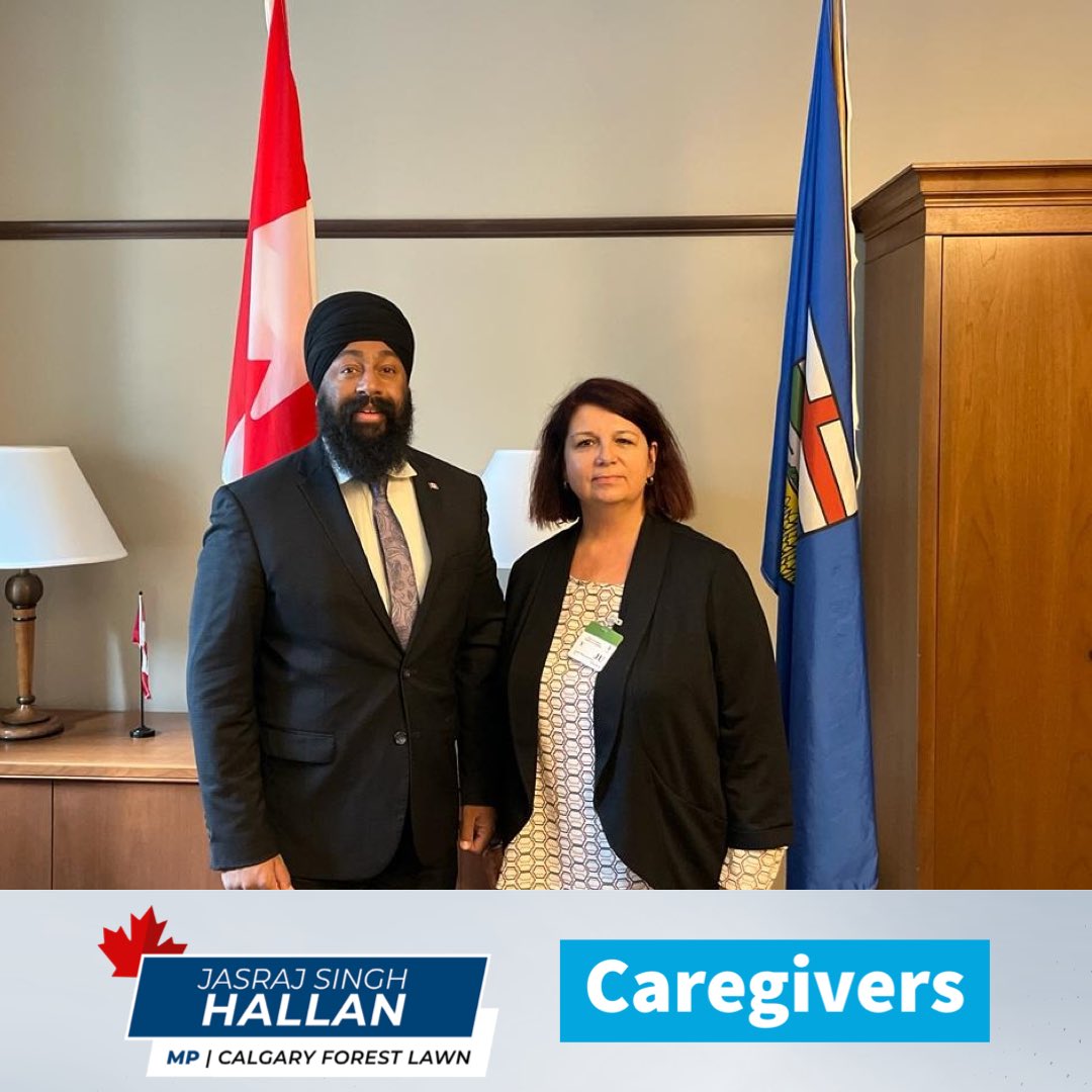 jasrajshallan's tweet photo. In Ottawa I had the chance to meet with caregivers to discuss the failures and Liberal-mismanagement of IRCC. Caregivers are essential to helping Canadians and their families with everything from childcare to seniors care and helping people with disabilities. https://t.co/jpNOTOGouO