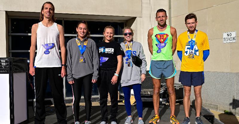 StLouisBlues's tweet photo. We had so much fun Saturday at the sixth annual #BlueNote5K, presented by @together_cu! See some of our favorite photos from a beautiful morning at @enterprise_cntr.