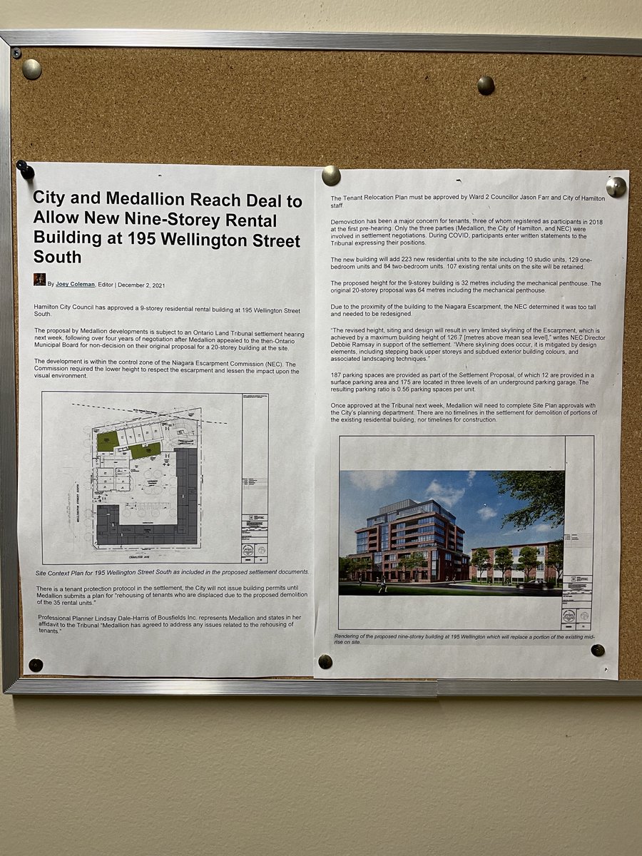 CameronKroetsch's tweet photo. Beautiful day to be knocking on doors in Corktown. Cool to see that one building has @JoeyColeman’s article up to keep everyone informed. Independent local journalism matters. #HamOnt #CatsForCameron https://t.co/2vInpbK9sf
