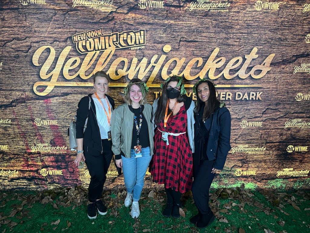 NY Day 4 #JameelaJamil #Yellowjackets #StarTrekProdigy #TWD  #NYCC #InkHotel May have found my favourite rooftop bar ever!