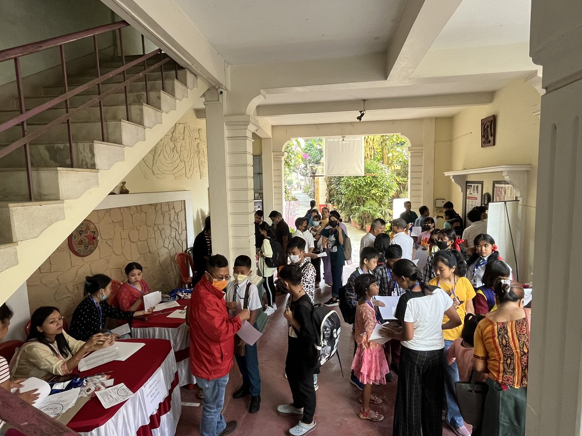 RKCS Art Museum,Imphal tweet media