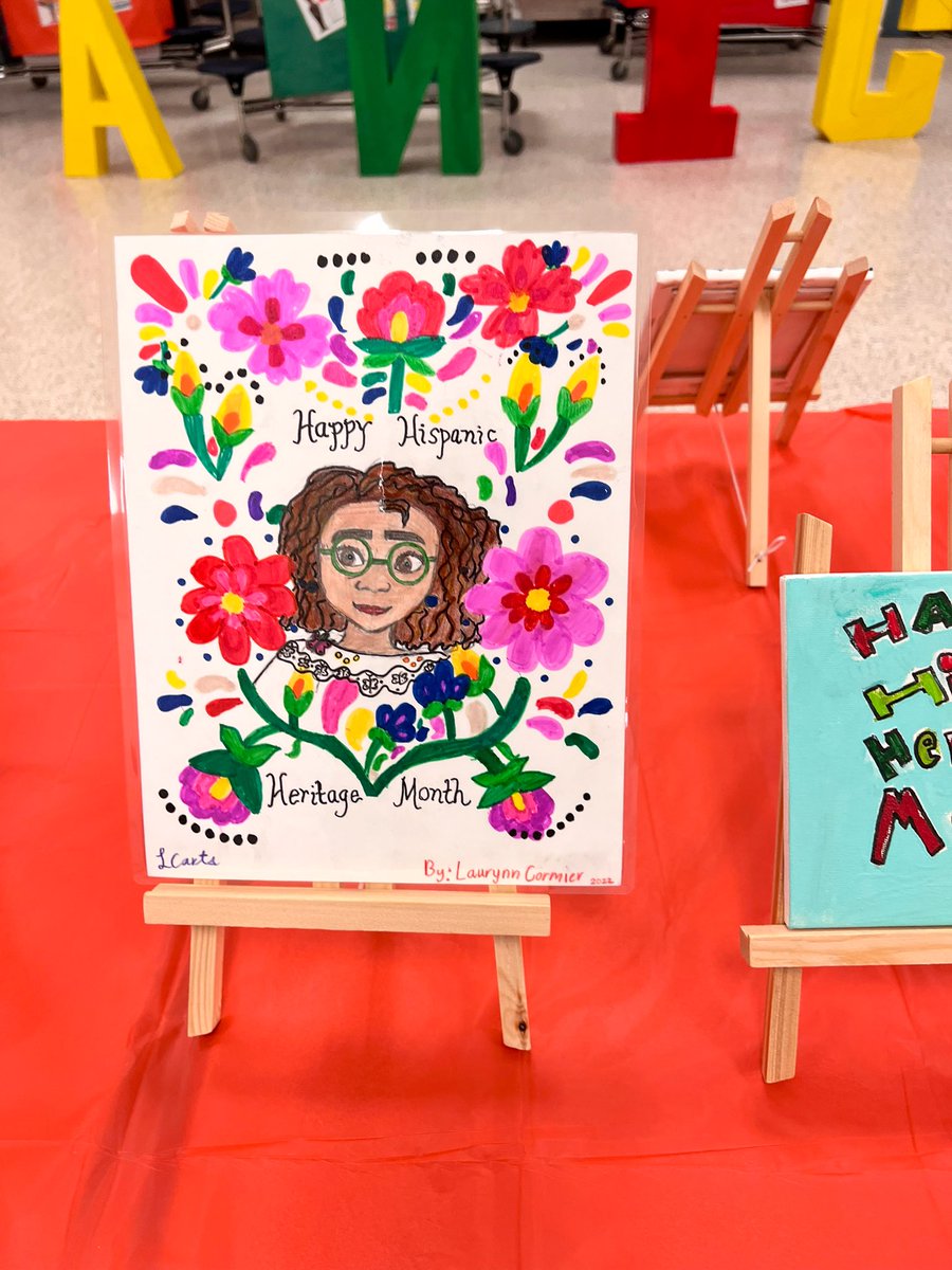 SinkRefuse2's tweet image. Hispanic Heritage Art Gallery-Glen Oaks Park Elementary