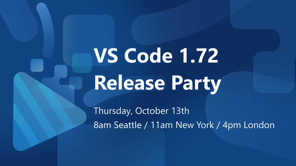 Visual Studio Code tweet media