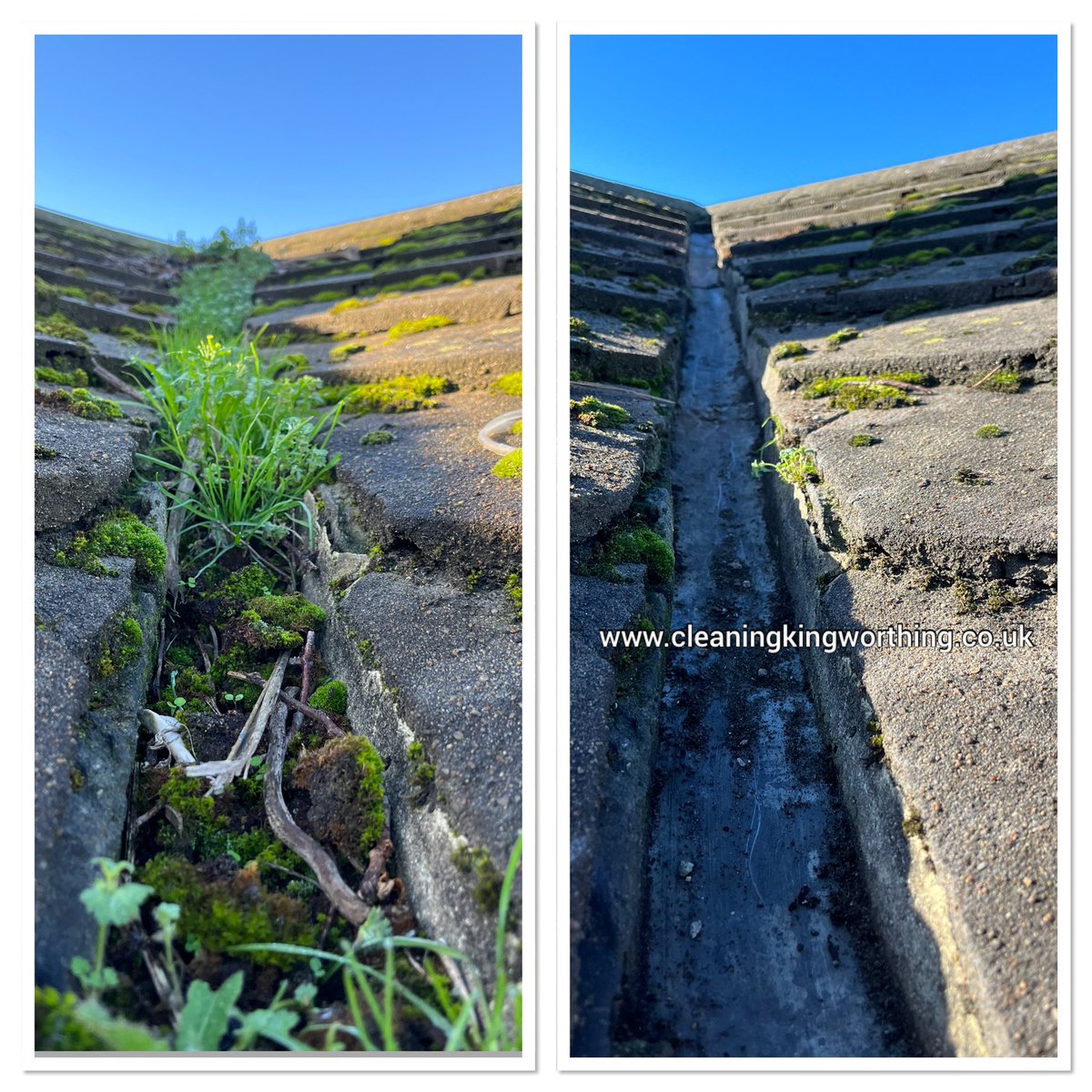 #cleaning #worthing #guttercleaning #exteriorcleaning #localbusiness