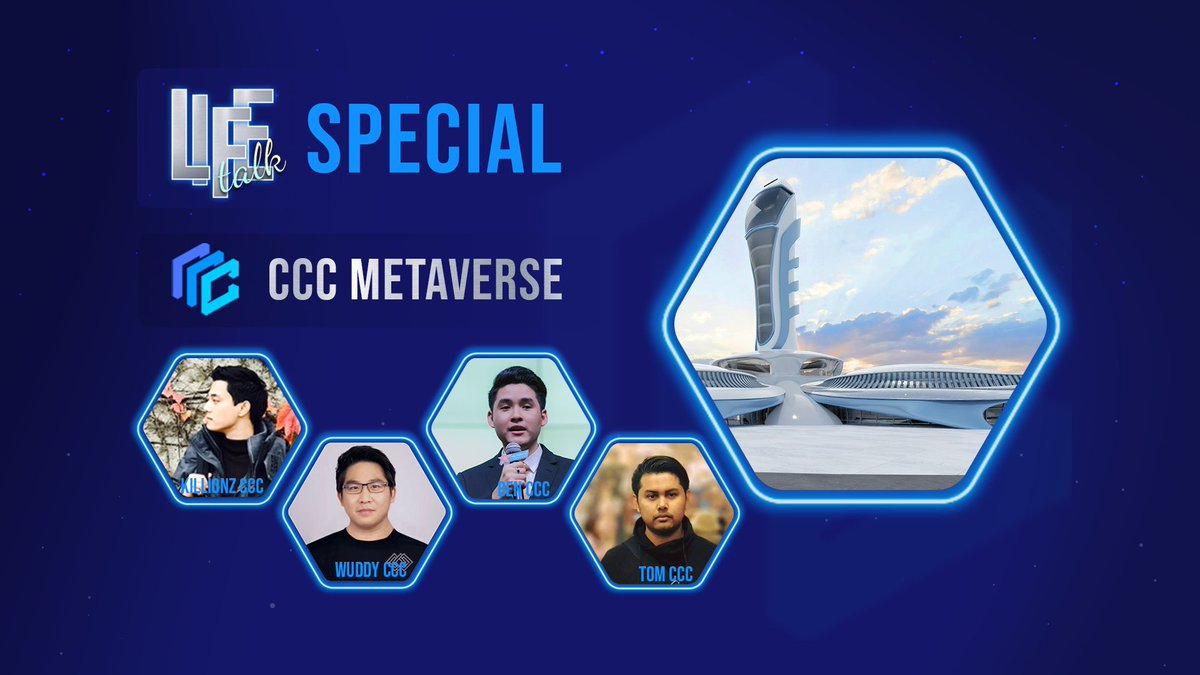 Chiangmaicrypto's tweet photo. [EP.9] CCC Metaverse | LIFE talk special
🗓️ 10/10/2022   ⏰20.00
       หยุด! เตรียมตัวให้พร้อม เพื่อเดินไปด้วยกัน กับ CCC Metaverse เราจะมาเปิดทุกมุมมอง ทุกซอกทุกมุม และตอบทุกคำถาม เกี่ยวกับ CCC Metaverse โดย CCC Core team
#LIFEtalk 
#ChiangmaiCryptoCity
#CCCMetaverse https://t.co/iEPcKOzqz6