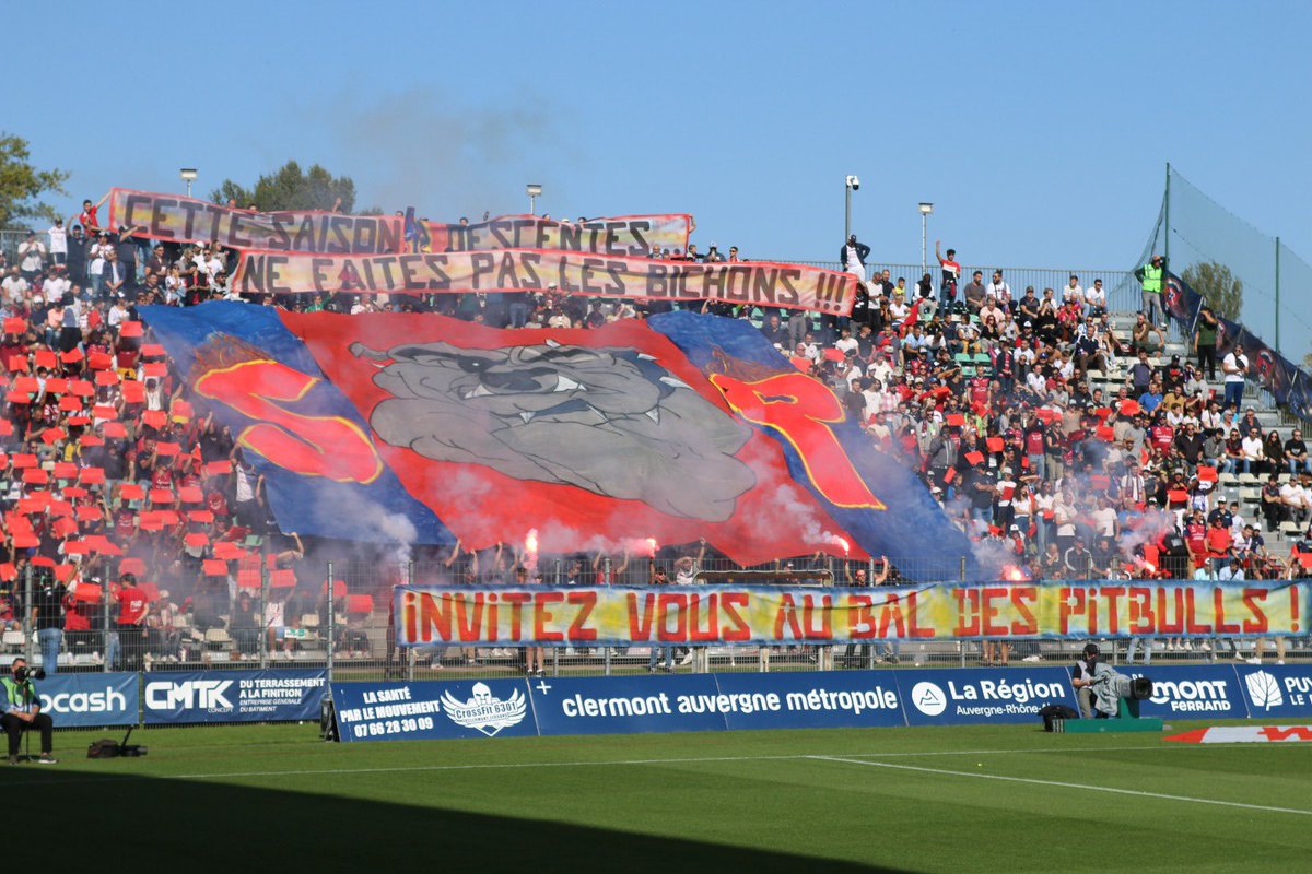 SektaP22's tweet photo. Clermont - Auxerre 

9/10/22 https://t.co/LqoaU6lRiI