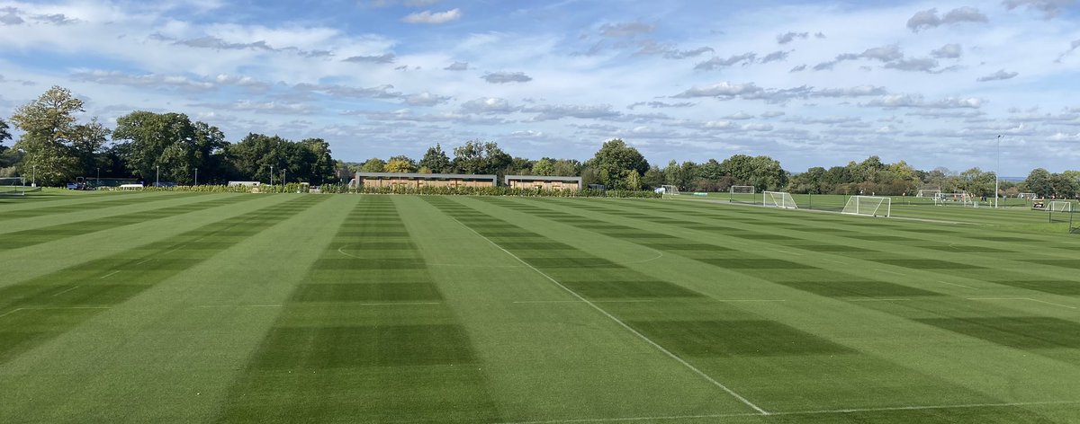 Our first team training pitches 🌱🌱
