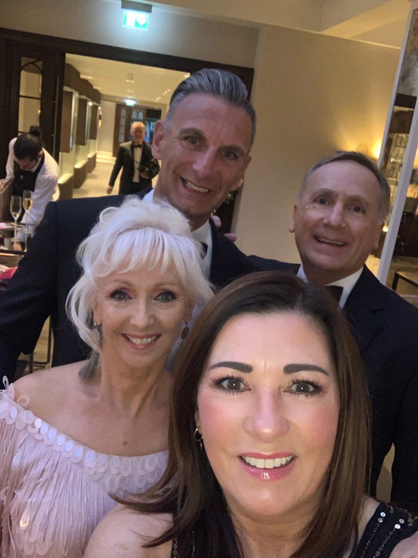 sallycollier's tweet photo. Thankyou @willow1871 @thedebbiemcgee for making our Glitter Ball so special at Wentworth Golf Club  @BBCBerkshire . Raising money for @ProstateUK and Fight Breast Cancer UK . https://t.co/P9Vx4bsmsR