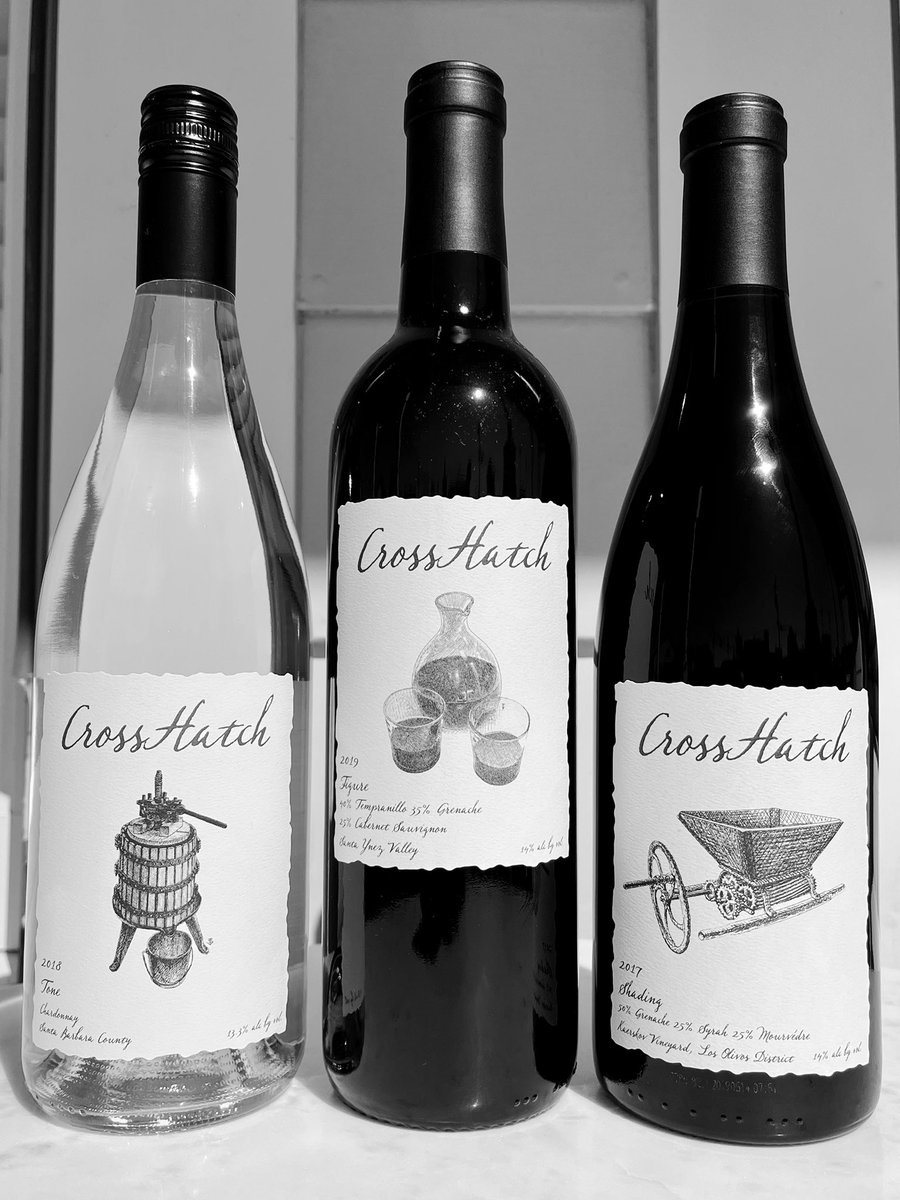 Hey hey wine club members!! The 3D club is ready for pick up in Santa Ynez. Shipment includes 3 bottles of wine: 1 Tone, 1 Shading, 1 Figure

Not a member yet and want to learn more? 
crosshatchwinery.com/wine-club/
#wineclub #santaynez #wine