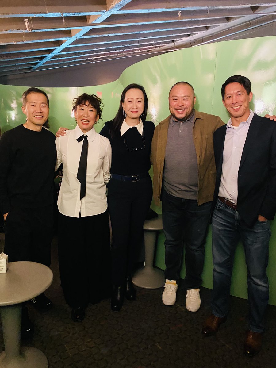 Isaac, Sandra, Dave, Mike, and me. In case you want to check us out for ⁦the New Yorker Festival, you can livestream ⁦<a href="/NewYorker/">The New Yorker</a>⁩ at 3:00pm ET.