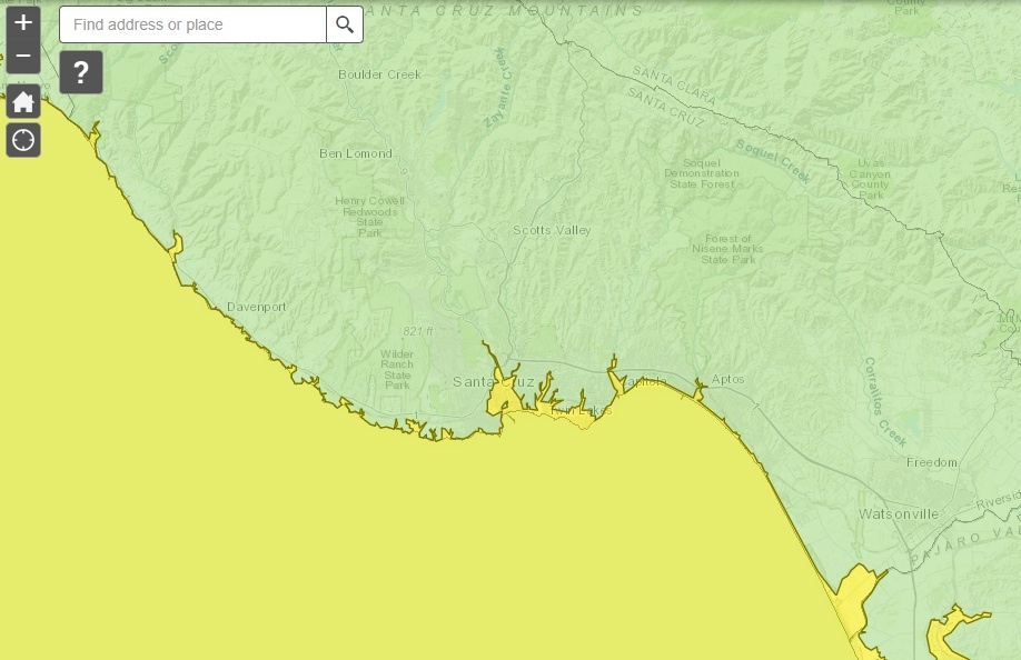 Tsunami maps have been updated for seven CA counties - including Santa Cruz County. https://t.co/qxtzssO6nx

The updates, the first since 2009, reflect new and improved computer modeling and show greater tsunami threats than previously noted. https://t.co/ZuLjLL0YQg