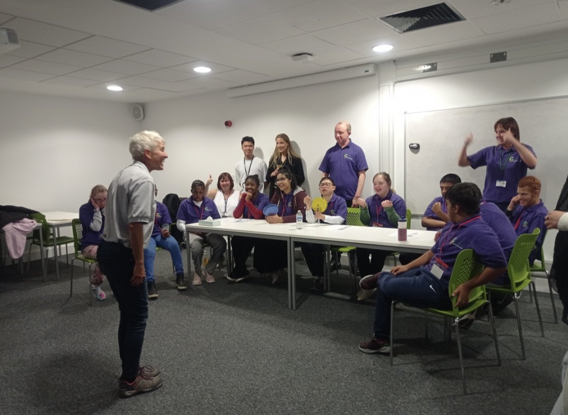 Year 12 and 13 <a href="/communicate2U/">C2U</a> travelled to Cotteridge Church and Coventry University last week by bus and train. It was fun <a href="/Selly_Oak/">Selly Oak School</a> to go offsite and help teach student nurses different styles of communication #Makaton #teaching #traveltraining