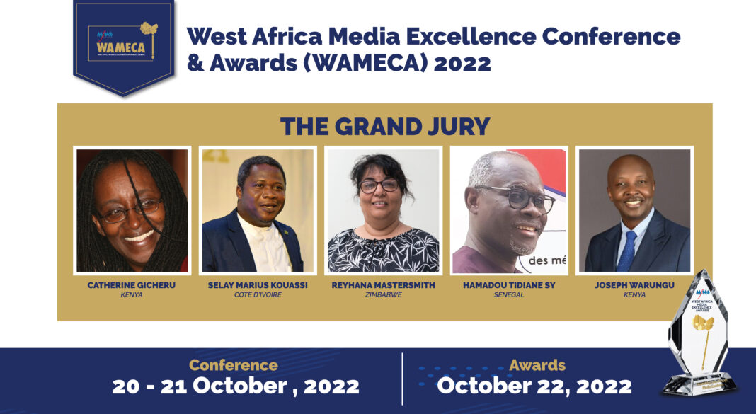 Just 2 Weeks Away from WAMECA 2022!
A pleasure to be part of the WAMECA (West Africa Media Excellence Awards) Grand Jury again! This year West Africa's biggest journalism event, has received 952 entries from journos, from about 450 media houses in all 16 countries in West Africa!