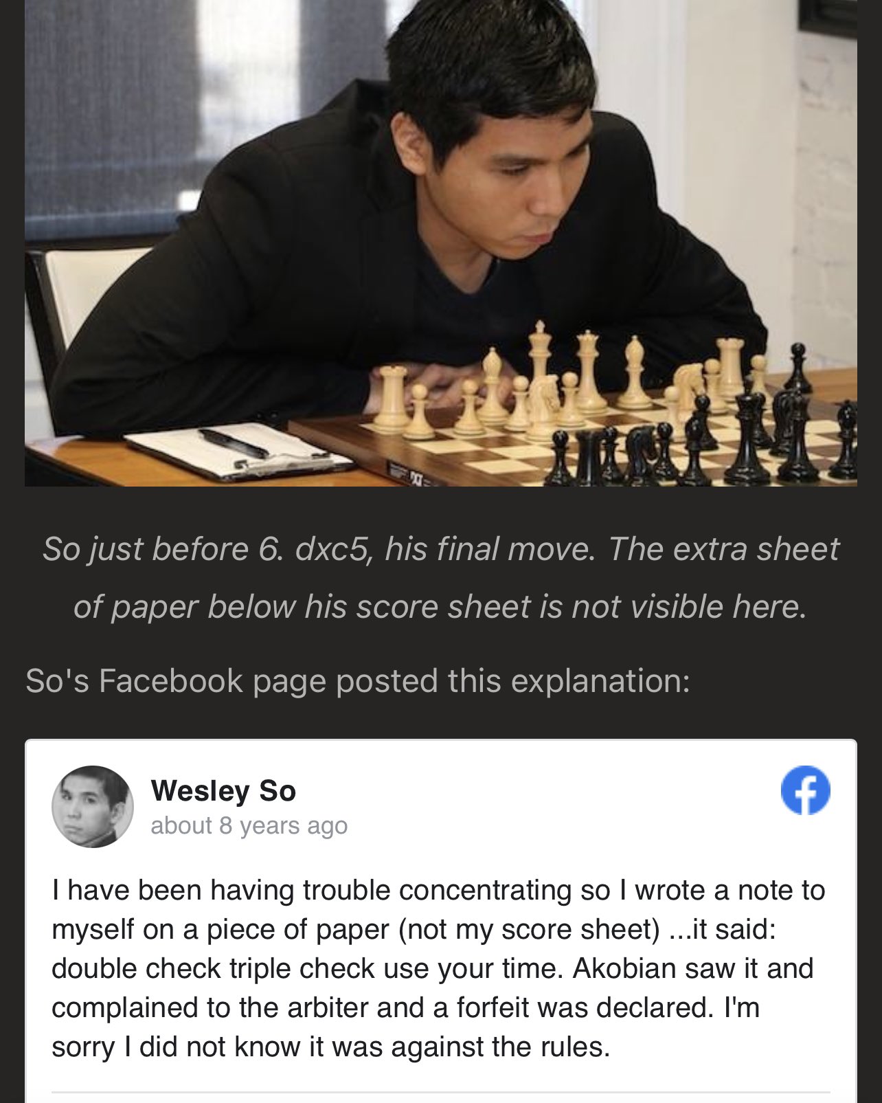 On Chess: Say It Ain't So, Wesley Goes Pro